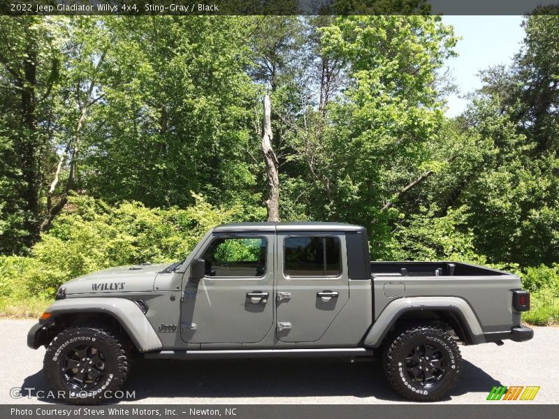 Sting-Gray / Black 2022 Jeep Gladiator Willys 4x4