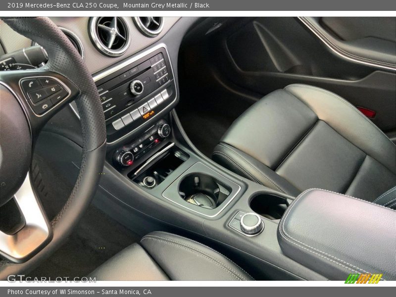 Mountain Grey Metallic / Black 2019 Mercedes-Benz CLA 250 Coupe