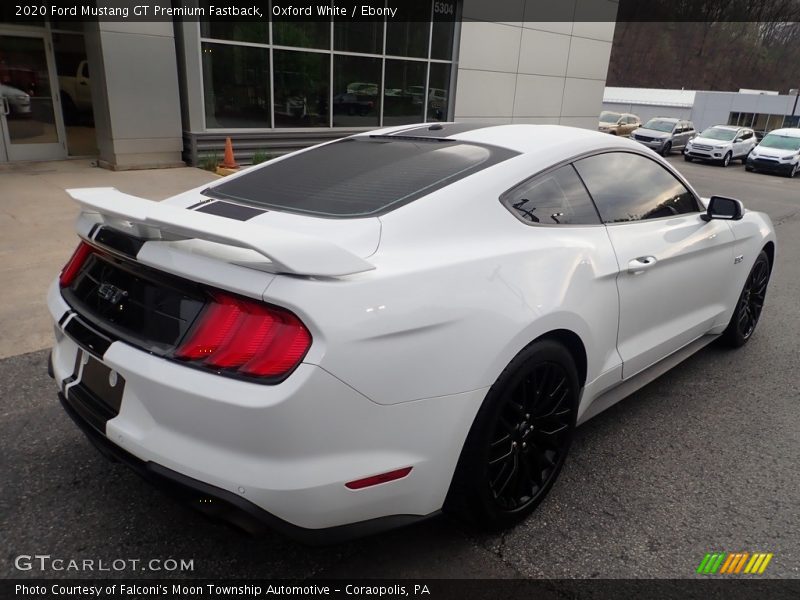 Oxford White / Ebony 2020 Ford Mustang GT Premium Fastback