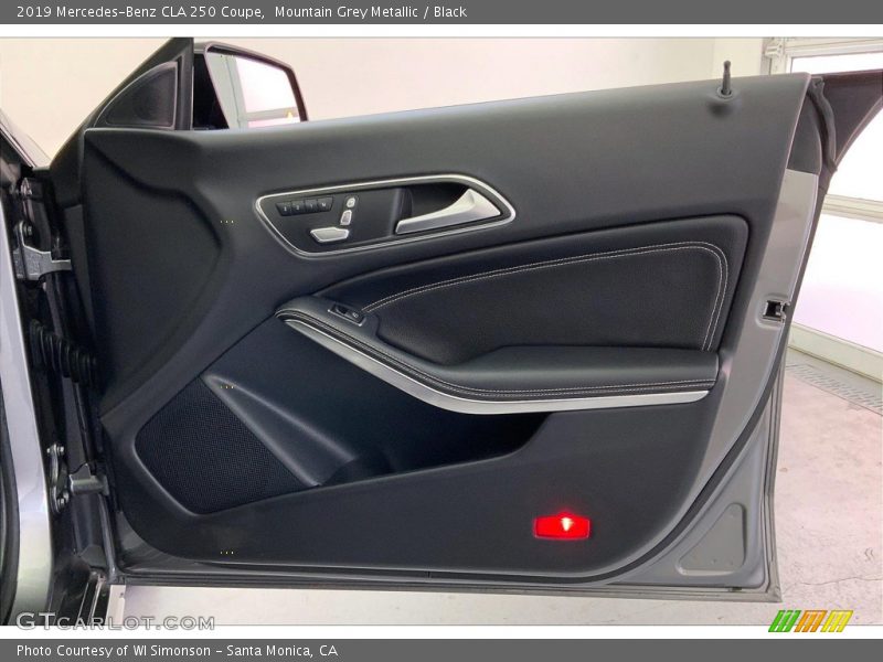 Mountain Grey Metallic / Black 2019 Mercedes-Benz CLA 250 Coupe