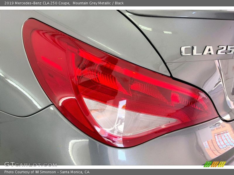 Mountain Grey Metallic / Black 2019 Mercedes-Benz CLA 250 Coupe