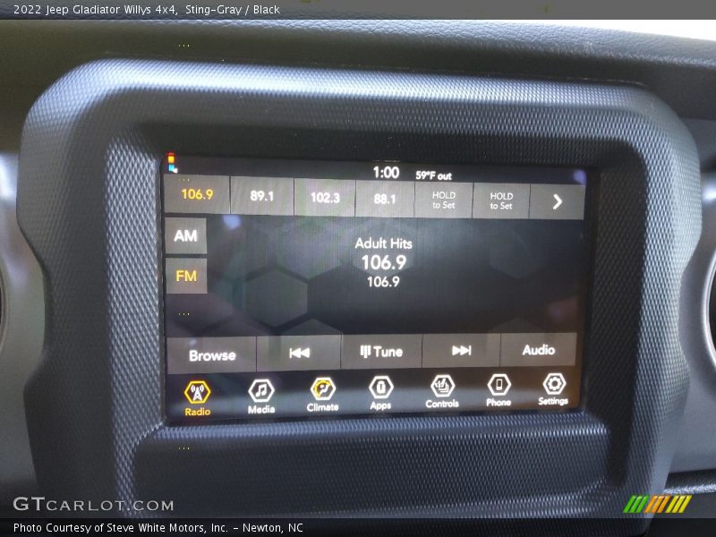 Sting-Gray / Black 2022 Jeep Gladiator Willys 4x4