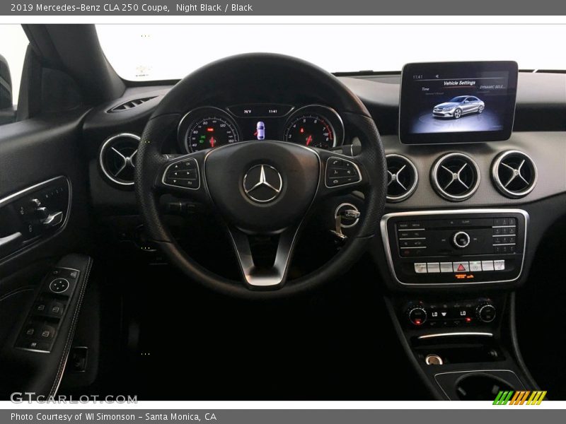 Night Black / Black 2019 Mercedes-Benz CLA 250 Coupe
