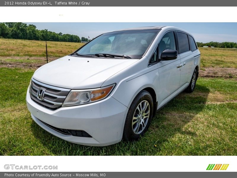 Taffeta White / Gray 2012 Honda Odyssey EX-L