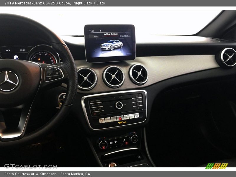 Night Black / Black 2019 Mercedes-Benz CLA 250 Coupe
