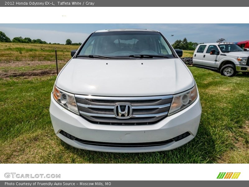 Taffeta White / Gray 2012 Honda Odyssey EX-L