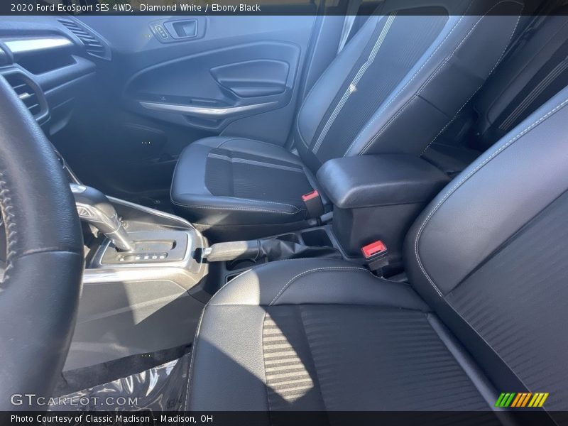 Diamond White / Ebony Black 2020 Ford EcoSport SES 4WD