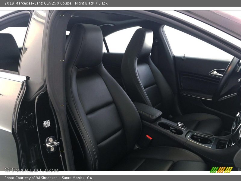 Night Black / Black 2019 Mercedes-Benz CLA 250 Coupe