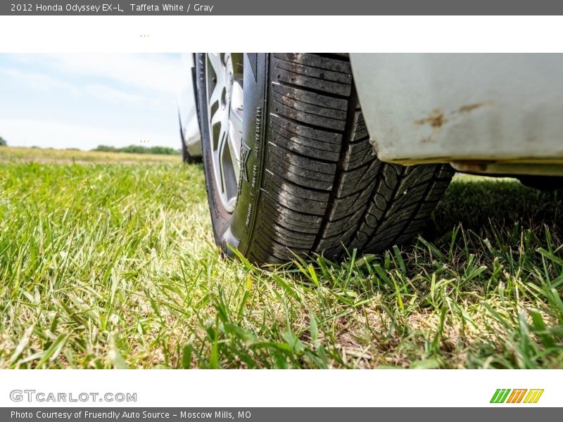 Taffeta White / Gray 2012 Honda Odyssey EX-L