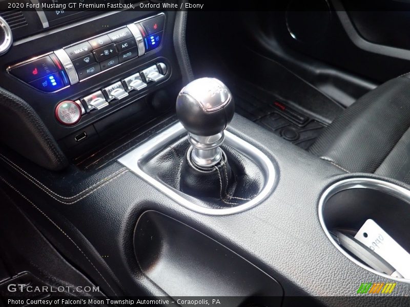 Oxford White / Ebony 2020 Ford Mustang GT Premium Fastback