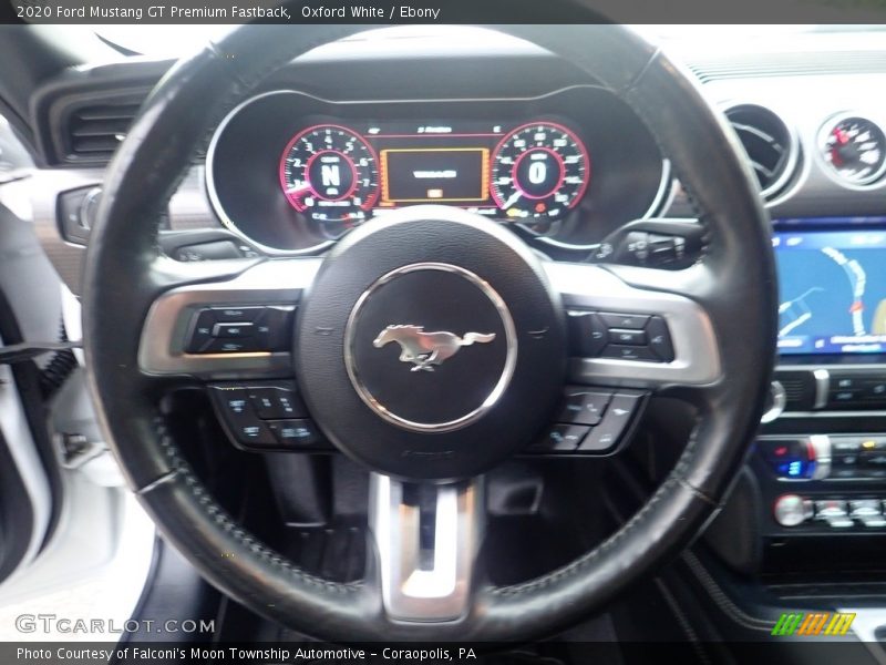 Oxford White / Ebony 2020 Ford Mustang GT Premium Fastback