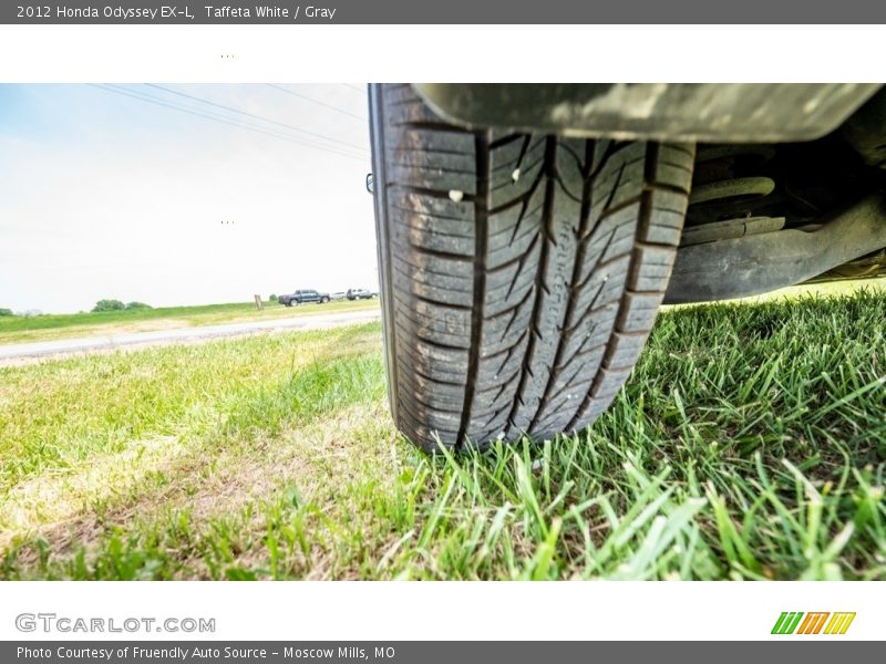 Taffeta White / Gray 2012 Honda Odyssey EX-L
