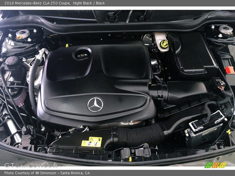 Night Black / Black 2019 Mercedes-Benz CLA 250 Coupe