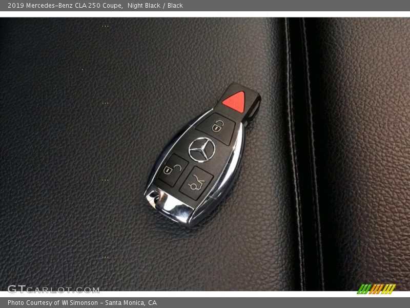 Night Black / Black 2019 Mercedes-Benz CLA 250 Coupe