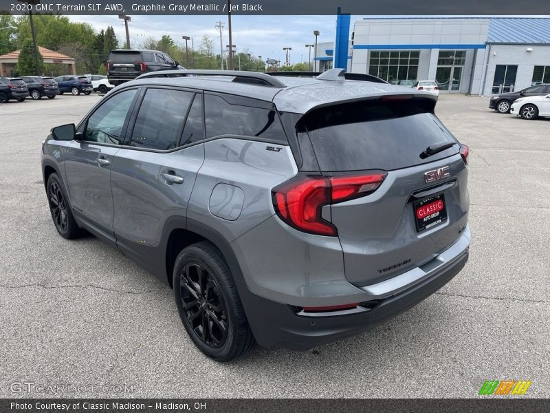 Graphite Gray Metallic / Jet Black 2020 GMC Terrain SLT AWD
