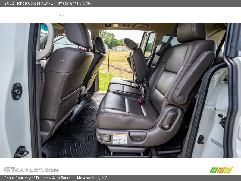 Taffeta White / Gray 2012 Honda Odyssey EX-L
