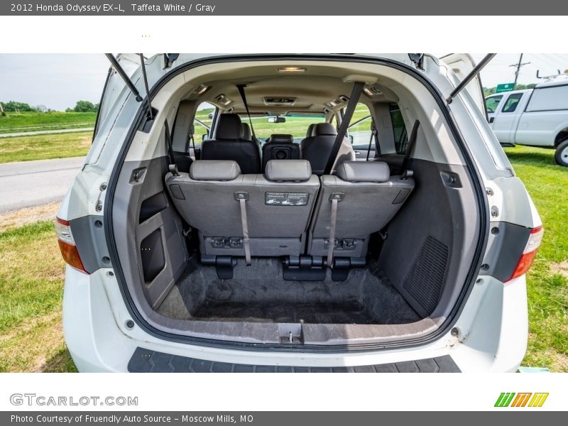 Taffeta White / Gray 2012 Honda Odyssey EX-L