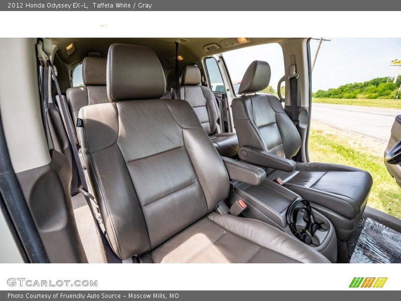 Taffeta White / Gray 2012 Honda Odyssey EX-L