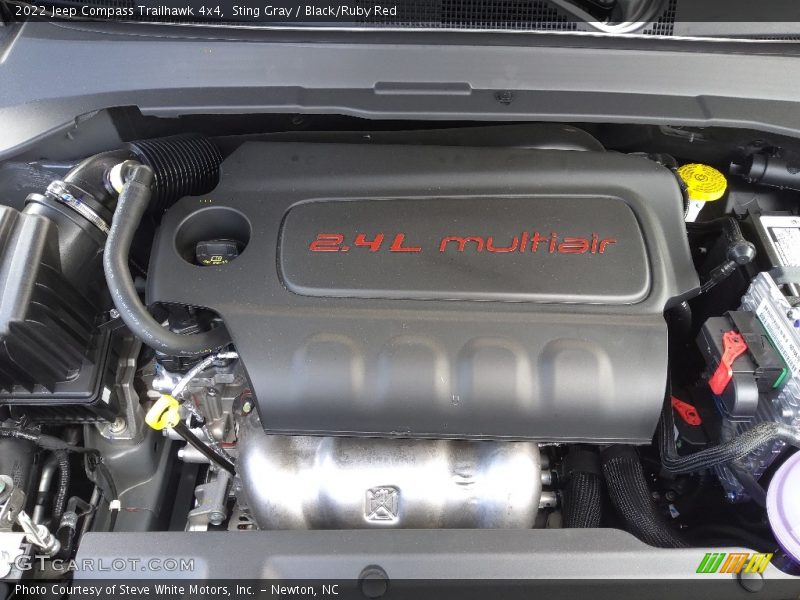 Sting Gray / Black/Ruby Red 2022 Jeep Compass Trailhawk 4x4