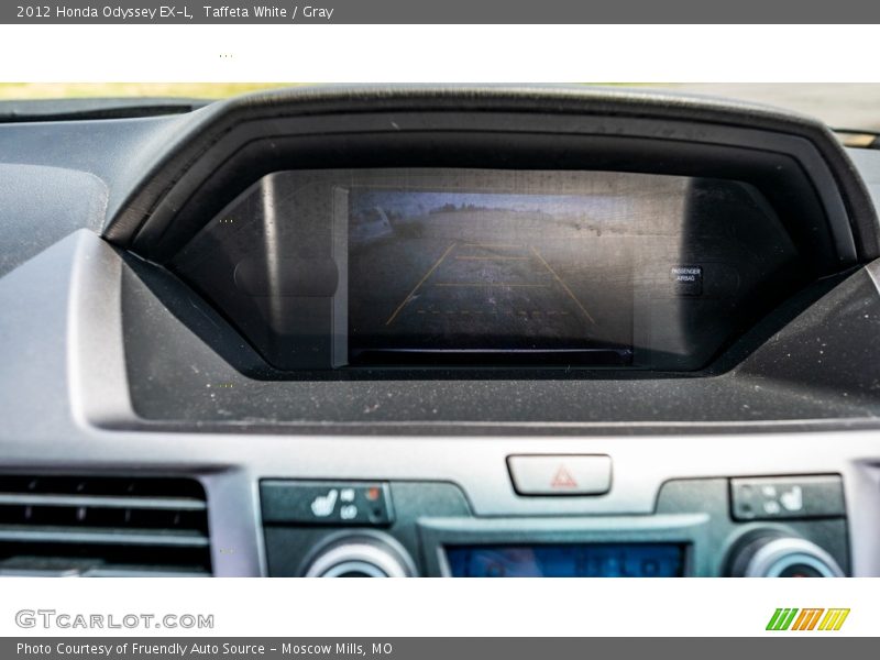 Taffeta White / Gray 2012 Honda Odyssey EX-L
