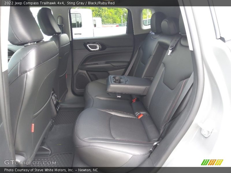 Sting Gray / Black/Ruby Red 2022 Jeep Compass Trailhawk 4x4