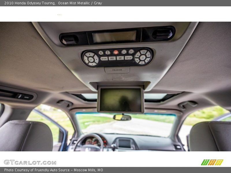 Ocean Mist Metallic / Gray 2010 Honda Odyssey Touring