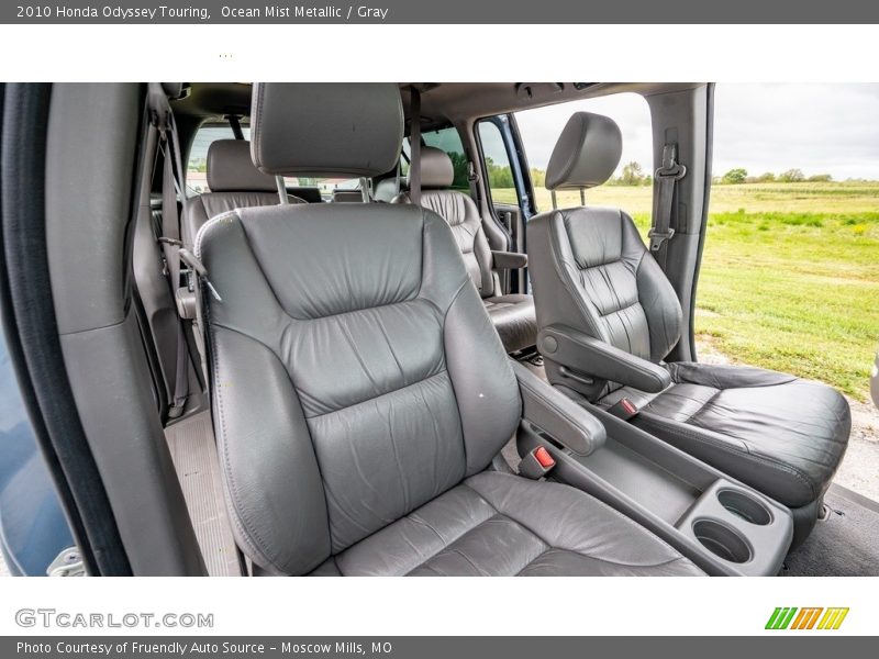 Ocean Mist Metallic / Gray 2010 Honda Odyssey Touring