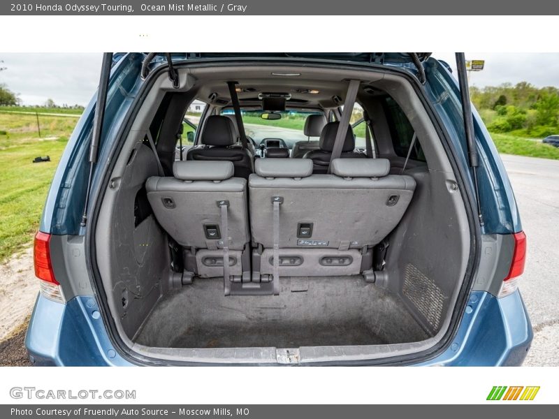 Ocean Mist Metallic / Gray 2010 Honda Odyssey Touring