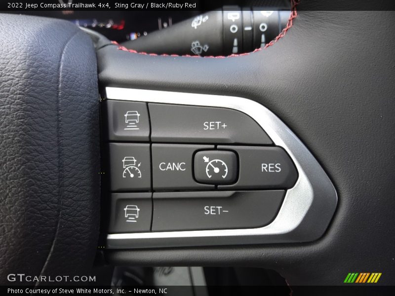 Sting Gray / Black/Ruby Red 2022 Jeep Compass Trailhawk 4x4