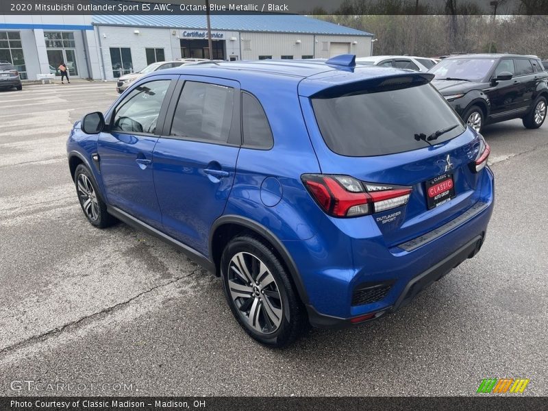 Octane Blue Metallic / Black 2020 Mitsubishi Outlander Sport ES AWC