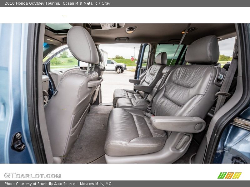 Ocean Mist Metallic / Gray 2010 Honda Odyssey Touring