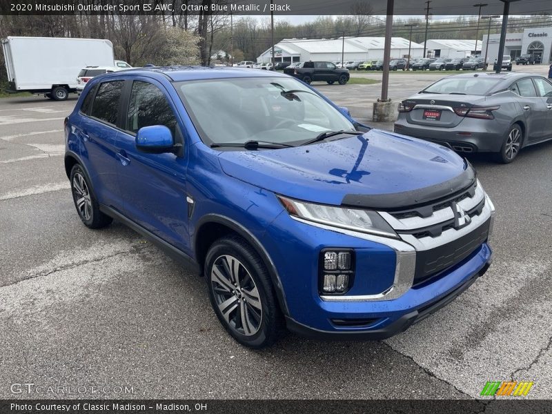 Octane Blue Metallic / Black 2020 Mitsubishi Outlander Sport ES AWC