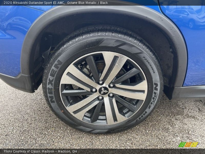 Octane Blue Metallic / Black 2020 Mitsubishi Outlander Sport ES AWC