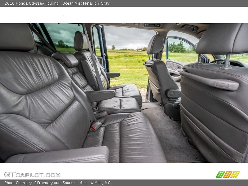 Ocean Mist Metallic / Gray 2010 Honda Odyssey Touring