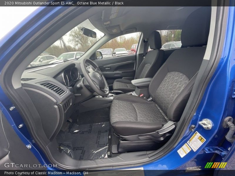 Octane Blue Metallic / Black 2020 Mitsubishi Outlander Sport ES AWC