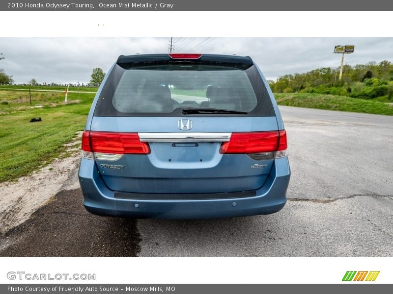Ocean Mist Metallic / Gray 2010 Honda Odyssey Touring