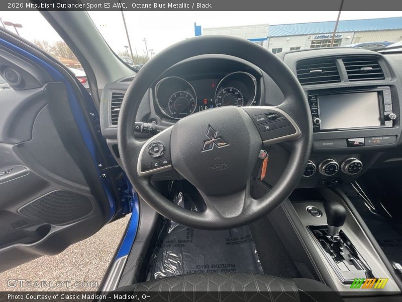 Octane Blue Metallic / Black 2020 Mitsubishi Outlander Sport ES AWC