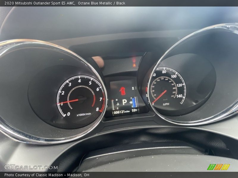 Octane Blue Metallic / Black 2020 Mitsubishi Outlander Sport ES AWC