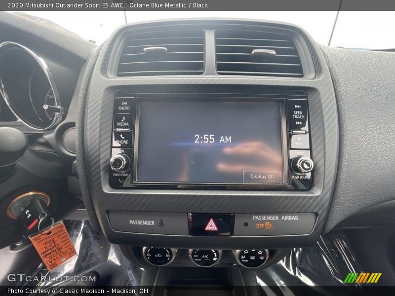 Octane Blue Metallic / Black 2020 Mitsubishi Outlander Sport ES AWC