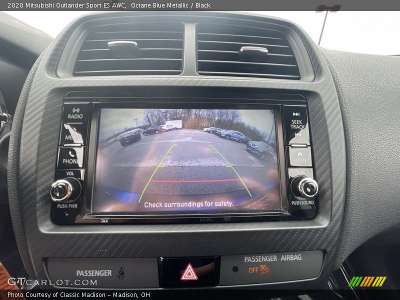 Octane Blue Metallic / Black 2020 Mitsubishi Outlander Sport ES AWC