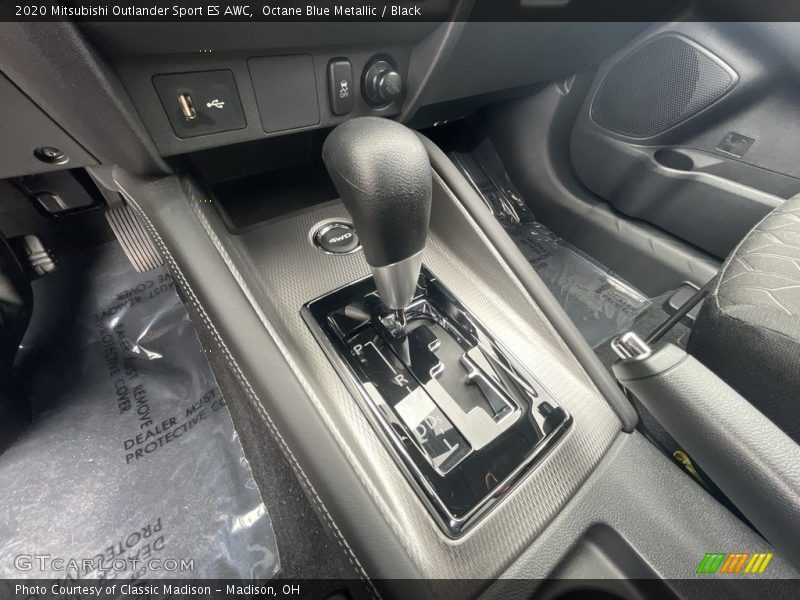 Octane Blue Metallic / Black 2020 Mitsubishi Outlander Sport ES AWC