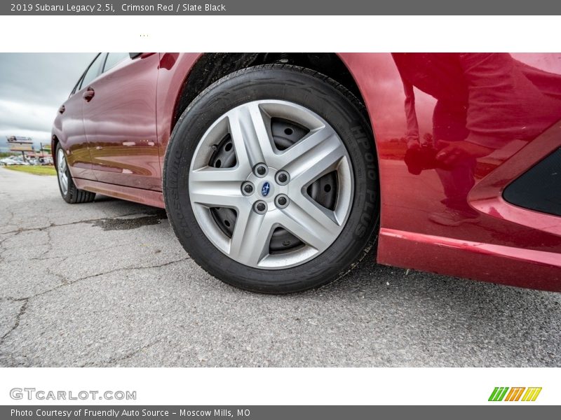 Crimson Red / Slate Black 2019 Subaru Legacy 2.5i