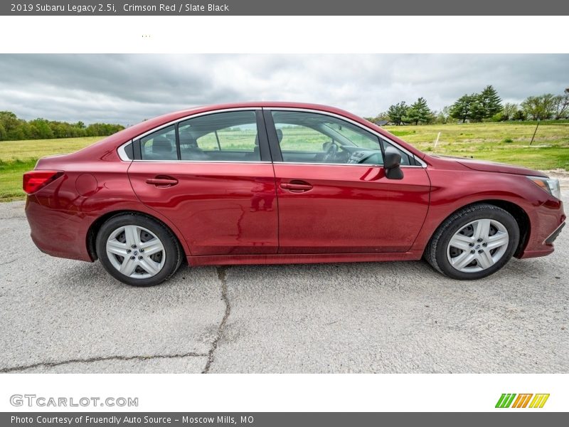 Crimson Red / Slate Black 2019 Subaru Legacy 2.5i