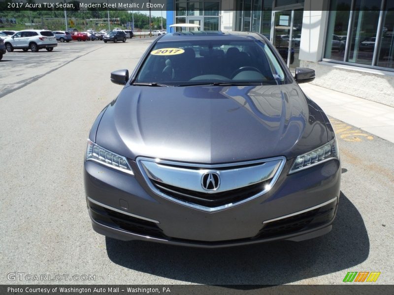 Modern Steel Metallic / Ebony 2017 Acura TLX Sedan