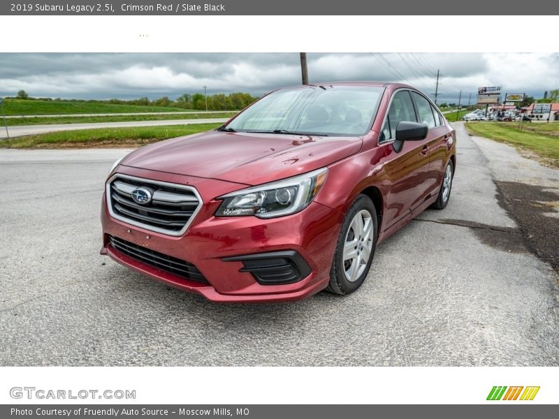 Crimson Red / Slate Black 2019 Subaru Legacy 2.5i