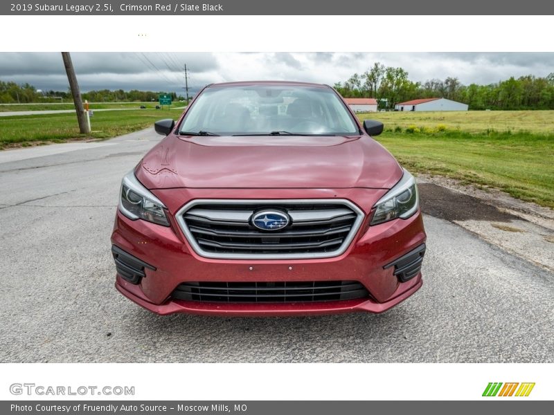 Crimson Red / Slate Black 2019 Subaru Legacy 2.5i