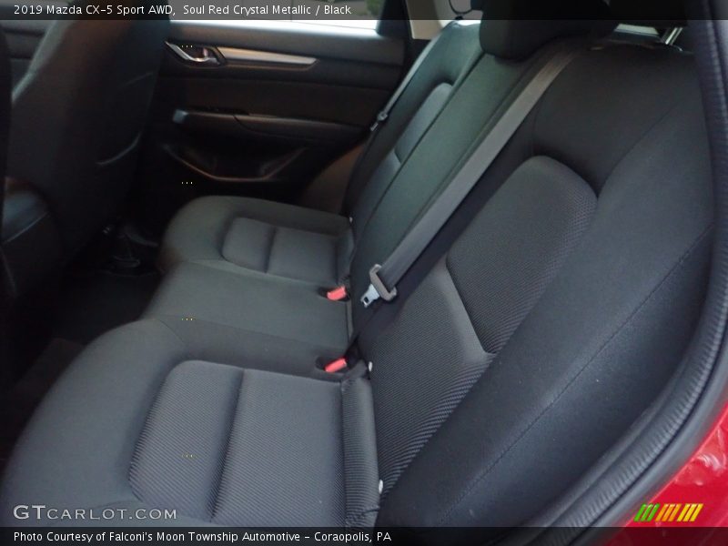 Soul Red Crystal Metallic / Black 2019 Mazda CX-5 Sport AWD