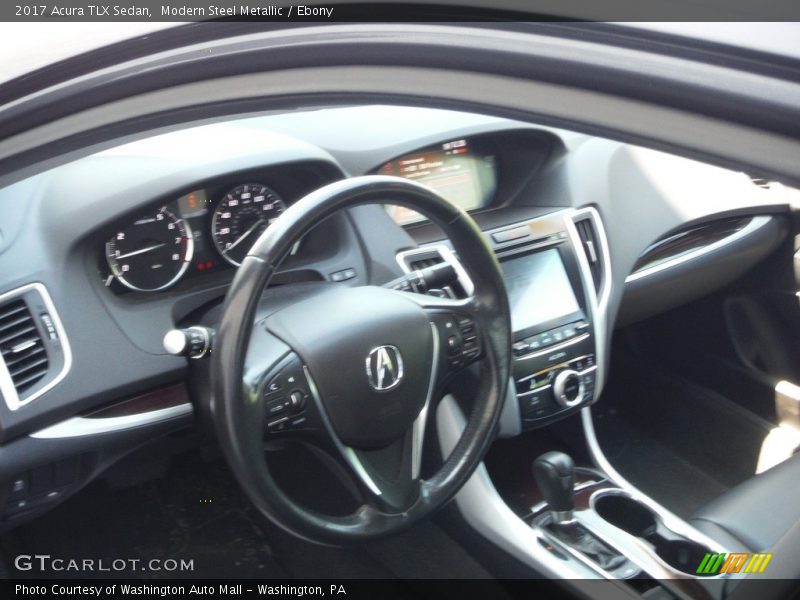 Modern Steel Metallic / Ebony 2017 Acura TLX Sedan