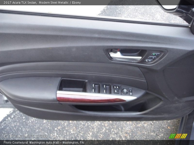 Modern Steel Metallic / Ebony 2017 Acura TLX Sedan