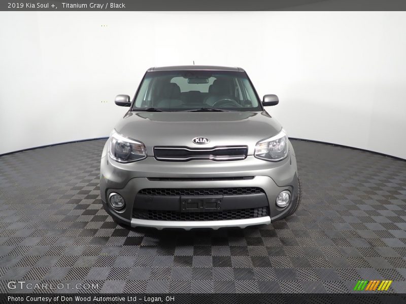 Titanium Gray / Black 2019 Kia Soul +